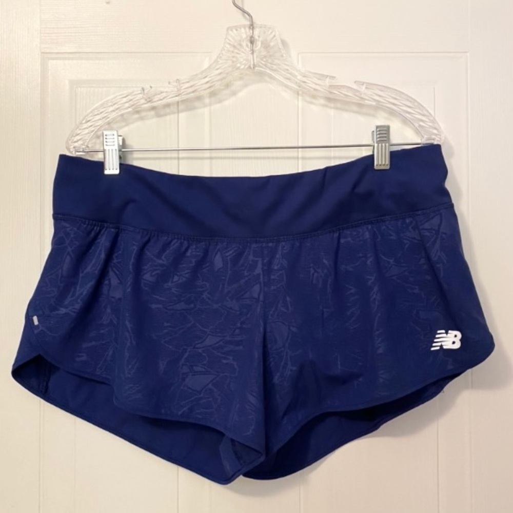 New Balance SZ LRG Blue Athletic Shorts 3IN inseam